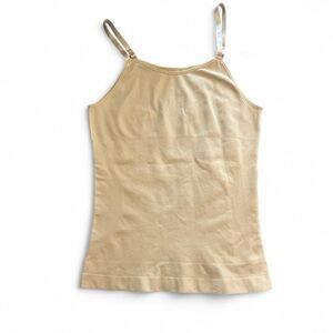 Tan seamless tank top